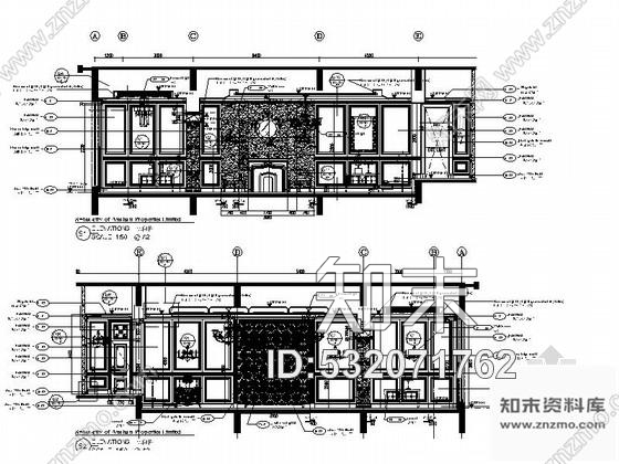 施工图辽宁某花园小区欧陆风格售楼处室内装修图含效果cad施工图下载【ID:532071762】