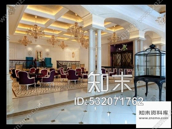 施工图辽宁某花园小区欧陆风格售楼处室内装修图含效果cad施工图下载【ID:532071762】