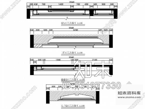 施工图四川三层欧式风格别墅室内装修施工图含方案效果报价表施工图下载【ID:531977330】