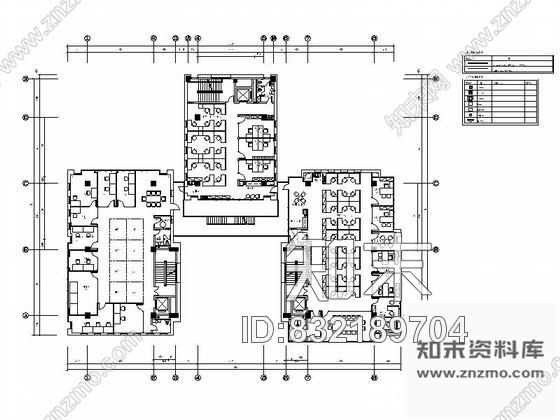 图块/节点某上市公司办公楼装饰平面图施工图下载【ID:832189704】