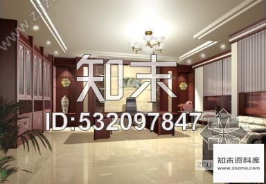 施工图某办公室设计装修图cad施工图下载【ID:532097847】