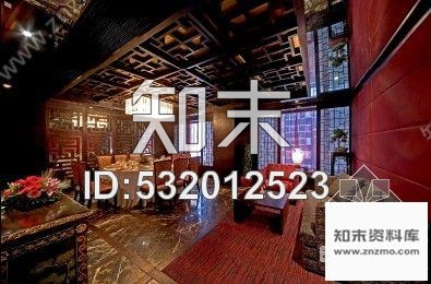 施工图澳门奢华酒店中餐厅设计图含效果cad施工图下载【ID:532012523】