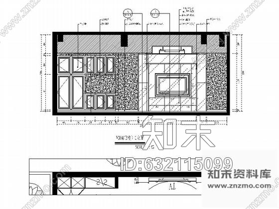 施工图福建豪华国际音乐会所包厢装修图含效果cad施工图下载【ID:632115099】