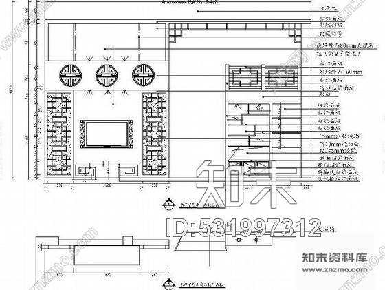 四层别墅设计方案图cad施工图下载【ID:531997312】