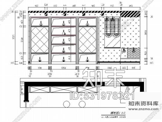 施工图时尚简约现代两层小别墅室内装修设计施工图含效果cad施工图下载【ID:531978321】