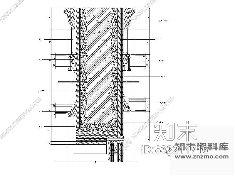 图块/节点主人房子母门详图cad施工图下载【ID:832211716】