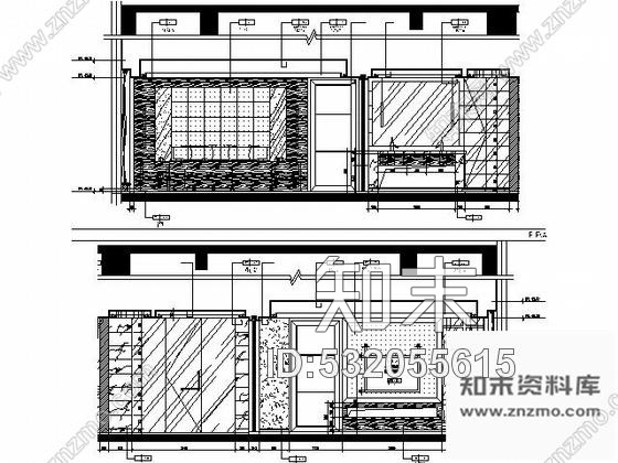施工图温州某酒店三间套房施工图cad施工图下载【ID:532055615】