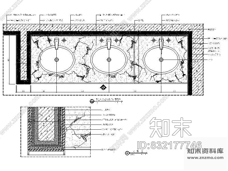 图块/节点商场卫生间详图cad施工图下载【ID:832177746】