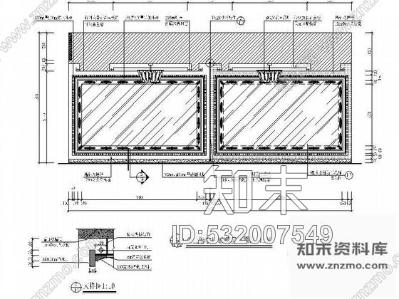 施工图上海某京川沪菜时尚餐厅装修图cad施工图下载【ID:532007549】