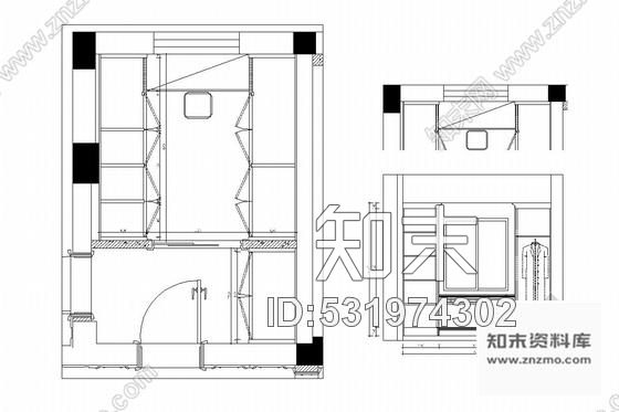 施工图江苏学雅芳邻毓秀钟灵中式风格三层别墅装修图cad施工图下载【ID:531974302】