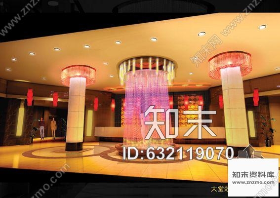 施工图无锡某洗浴休闲中心装修图(含效果)cad施工图下载【ID:632119070】