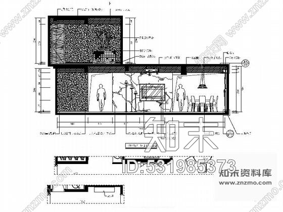 施工图福州江景水岸豪宅新中式风格复式装修图含效果cad施工图下载【ID:531985373】