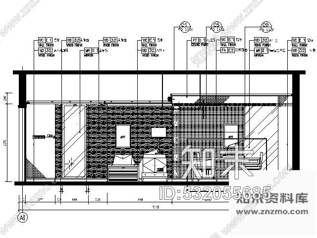 施工图五星假日酒店标准客房施工图cad施工图下载【ID:532055685】