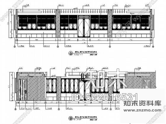 施工图苏州某主题茶艺楼室内装修图含实景cad施工图下载【ID:532016531】