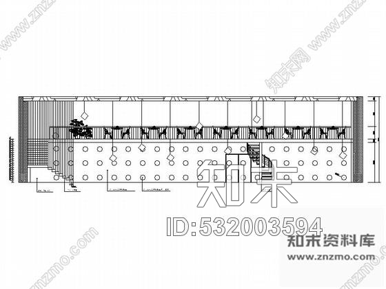 施工图超现代时尚餐厅装修图含效果cad施工图下载【ID:532003594】