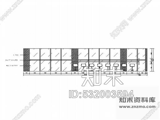 施工图超现代时尚餐厅装修图含效果cad施工图下载【ID:532003594】