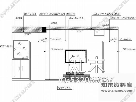 施工图四川某物流公司改用套房室内装修图cad施工图下载【ID:532055637】