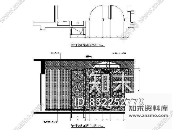 图块/节点酒店走廊详图cad施工图下载【ID:832252779】
