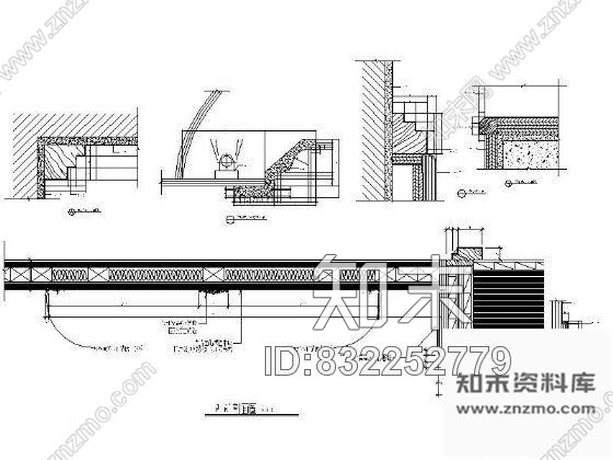 图块/节点酒店走廊详图cad施工图下载【ID:832252779】