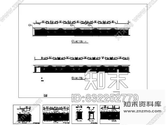 图块/节点酒店走廊详图cad施工图下载【ID:832252779】