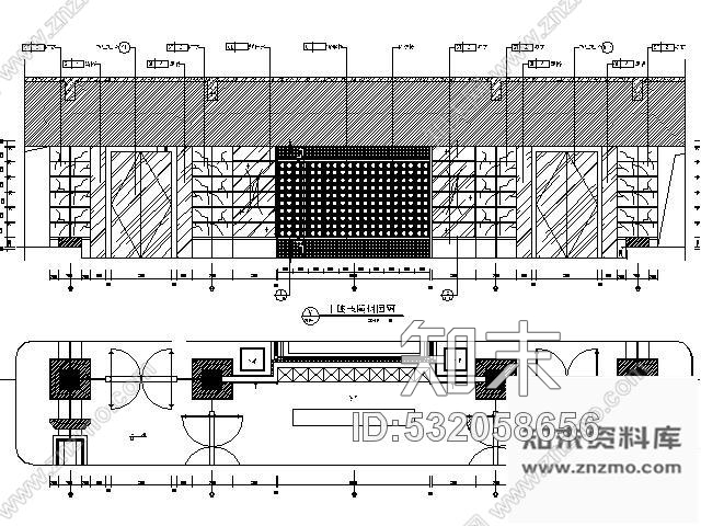 施工图广东五星级酒店夜总会走廊施工图cad施工图下载【ID:532058656】