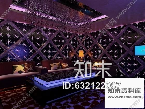 施工图郑州某豪华娱乐KTV室内装修施工图含效果cad施工图下载【ID:632122087】