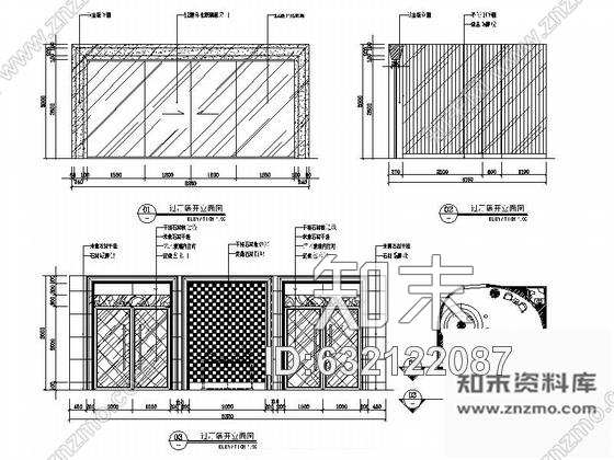 施工图郑州某豪华娱乐KTV室内装修施工图含效果cad施工图下载【ID:632122087】