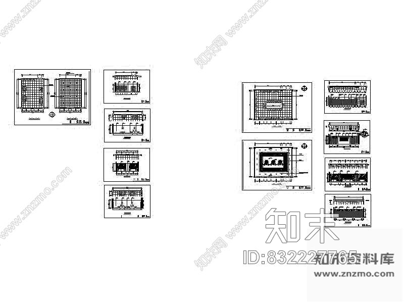 图块/节点会议室详图cad施工图下载【ID:832227765】