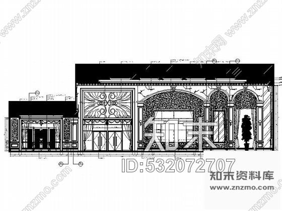 施工图常州国际名城核心区欧式风情售楼处设计装修图含效果cad施工图下载【ID:532072707】