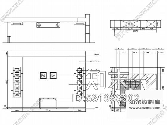 施工图某绿城现代高档四层别墅室内装修图含实景施工图下载【ID:531986303】