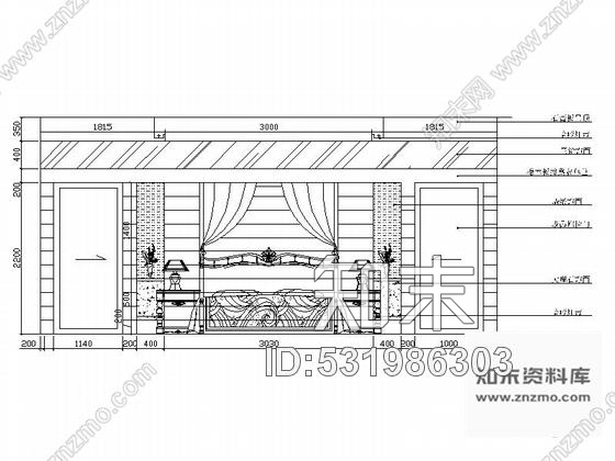 施工图某绿城现代高档四层别墅室内装修图含实景施工图下载【ID:531986303】