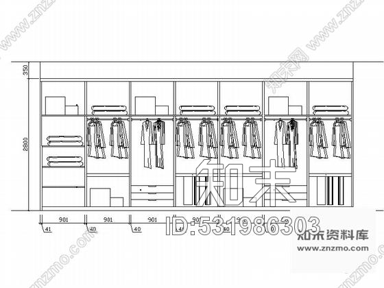 施工图某绿城现代高档四层别墅室内装修图含实景施工图下载【ID:531986303】