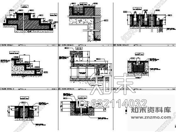 施工图南京某酒店健身中心/SPA施工图cad施工图下载【ID:632114032】