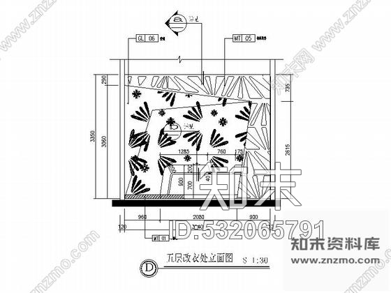 施工图山东知名设计院现代风格商场百货空间室内CAD施工图精品！cad施工图下载【ID:532065791】