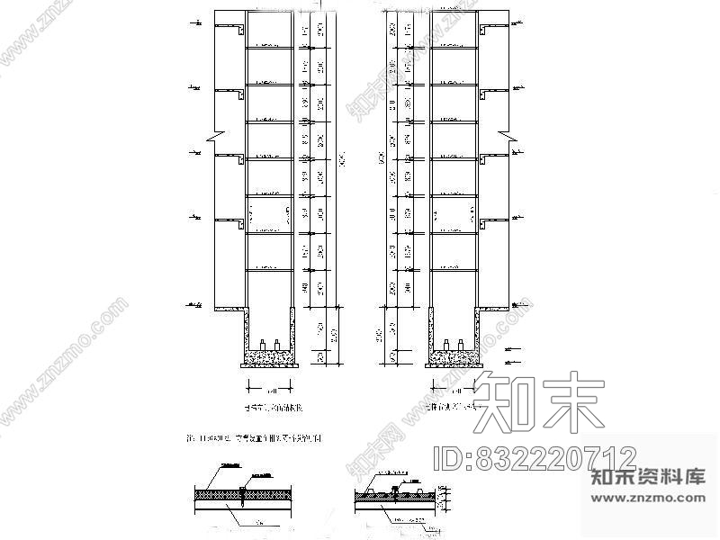 图块/节点某电梯设计方案详图cad施工图下载【ID:832220712】
