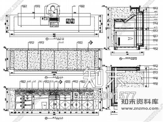 施工图无锡特色精品古典餐厅CAD装修图含效果实景cad施工图下载【ID:532001577】