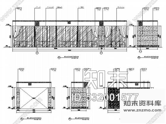 施工图无锡特色精品古典餐厅CAD装修图含效果实景cad施工图下载【ID:532001577】