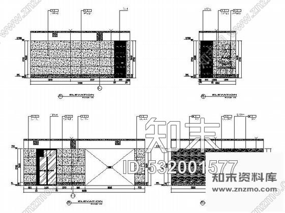 施工图无锡特色精品古典餐厅CAD装修图含效果实景cad施工图下载【ID:532001577】