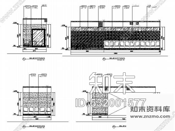 施工图无锡特色精品古典餐厅CAD装修图含效果实景cad施工图下载【ID:532001577】