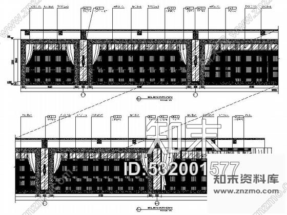 施工图无锡特色精品古典餐厅CAD装修图含效果实景cad施工图下载【ID:532001577】