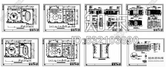 施工图某会议室装饰施工图cad施工图下载【ID:532103890】