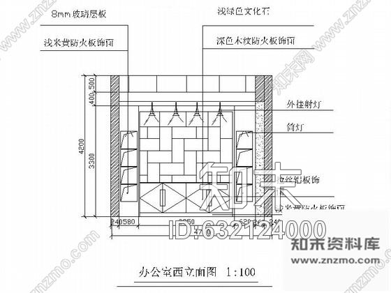 施工图时尚现代风格酒吧室内装修施工图cad施工图下载【ID:632124000】