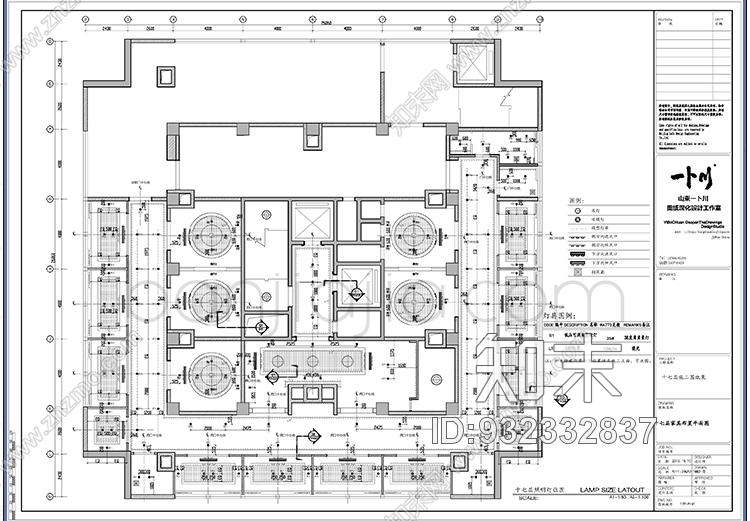 100%学会布局绘图教程&gt;全面提高CAD施工图教程高级实例施工图下载【ID:932332837】