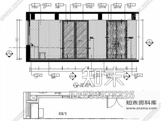 施工图深圳华丽雅致新中式五层别墅样板房室内设计施工图含高清效果图及效果图模型cad施工图下载【ID:531975325】