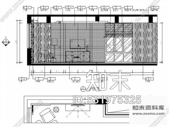 施工图深圳华丽雅致新中式五层别墅样板房室内设计施工图含高清效果图及效果图模型cad施工图下载【ID:531975325】