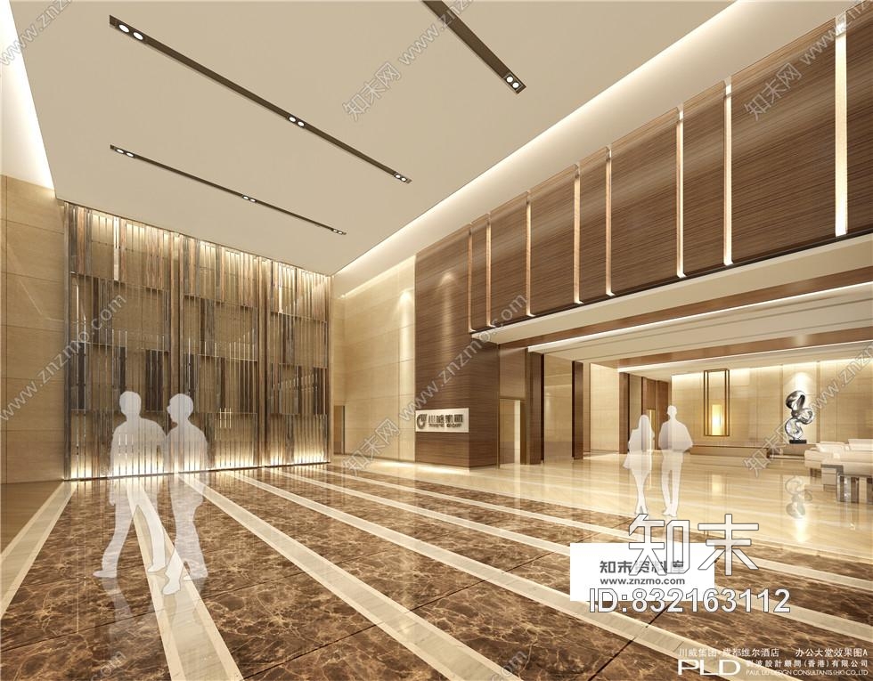 刘波PLD-维尔酒店公共区域客房区域施工图含效果图物料表cad施工图下载【ID:832163112】