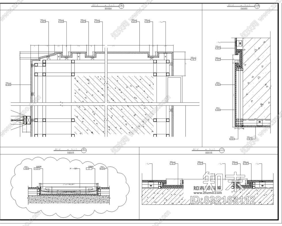 刘波PLD-维尔酒店公共区域客房区域施工图含效果图物料表cad施工图下载【ID:832163112】
