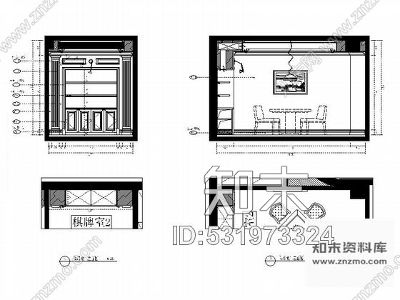 施工图福州主题公园精品欧式四层别墅CAD装修图含效果cad施工图下载【ID:531973324】