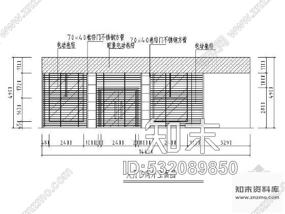 施工图湖南某劳动大厅竣工图(含效果)cad施工图下载【ID:532089850】