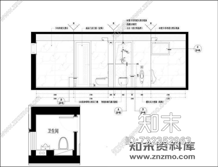 世茂天城臻园cad施工图下载【ID:732352963】